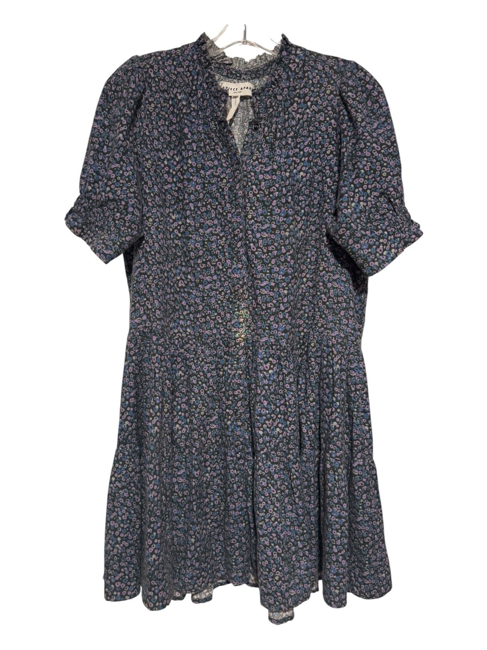 Apiece Apart Mitte Floral-Print Mini Dress Size Small - Picture 2 of 4
